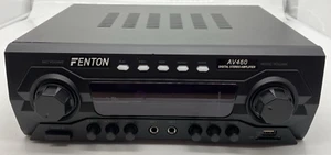 Fenton AV460 Amplificatore Stereo Digitale Amplificatore Karaoke Nero USB Lettore Bluetooth - Foto 1 di 10