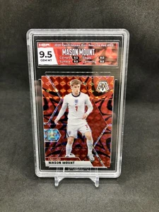 2021 Mosaic UEFA Euro (2020) Soccer Mason Mount RED REACTIVE PRIZM SSP No. 103 - Picture 1 of 16