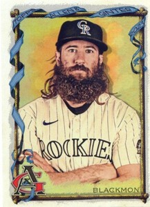 2023 Topps Allen & Ginter Silver Portrait Hot Box #171 Charlie Blackmon - Colora