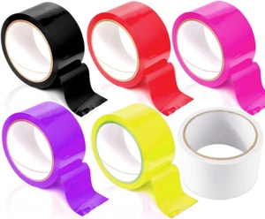 Premium BDSM Bondage Tape - Schwarz Rot Pink Silber Lila Gelb Weiß Bondagetape - Bild 1 von 10