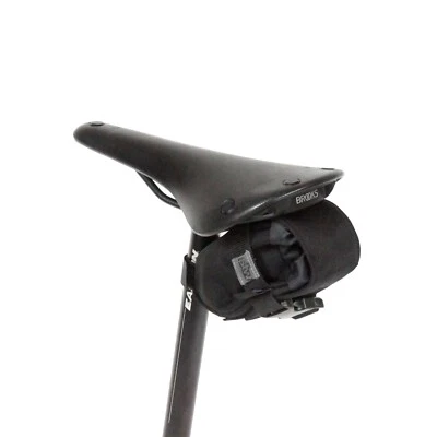 STW Black Ballistic Nylon Mountain Bike Gravel Cycling Seat Pack Bag. - Image 1 of 4