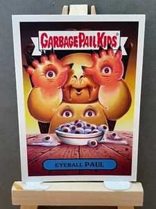 2019 Garbage Pail Kids Sticker Revenge Of Oh The Horror-Ible Eyeball PAUL - Picture 1 of 2