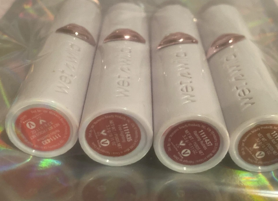 Paquete de lápiz labial de maquillaje húmedo y salvaje variedad NiceLot💖ENVÍO GRATUITO🫦 Foto 1 de 4