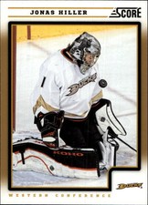 2012-13 (DUCKS) Score Gold Rush #47 Jonas Hiller
