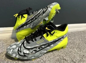 Nike Vapor Edge Elite 360 2 Sz 10.5 Football Cleats Volt/Green/Yellow FB3347-703 - Picture 1 of 7