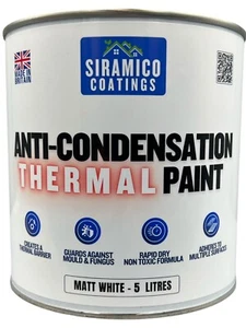 Pintura Anticondensación Barrera Térmica | 5 Litros | Blanco Mate - Imagen 1 de 2