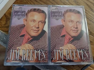 Jim Reeves- Legendary Favorites (2-Cassette SET, 1997, BMG) NEW Sealed - Picture 1 of 2