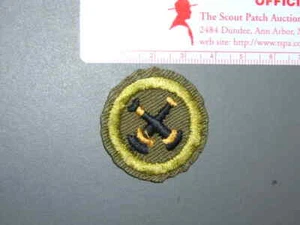 Boy Scout Merit Badge Firemanship circa '46-'59 3994M - Picture 1 of 1