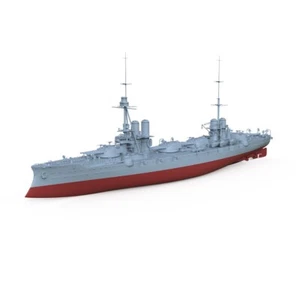 SSMODEL 1/600 Military Model Kit Italy Dante Alighieri Battleship 1923 Full Hull - Picture 1 of 3