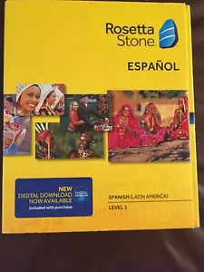 Rosetta Stone Spanish (Latin America) Level 1 PC/Mac NIB * NEW & SEALED * - Picture 1 of 5