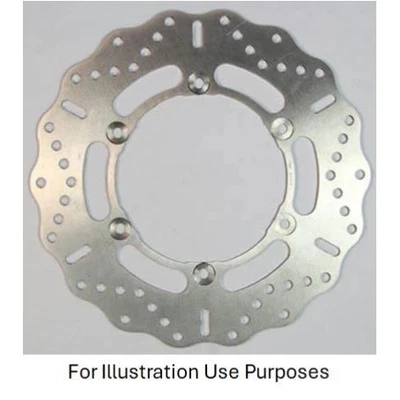 EBC S/Steel Solid Cont FR Brake Disc (20) FLHS for Yamaha XV 750 Virago 1992-93 — 第 1/2 张图片