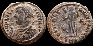 Licinius I. Ancient Roman coin follis. Alexandria. CERTIFIED. A0028 - Picture 1 of 3
