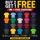 Kids Original T-Shirt Classic Fit Plain Boys Girls Crew Neck Fruit of the Loom