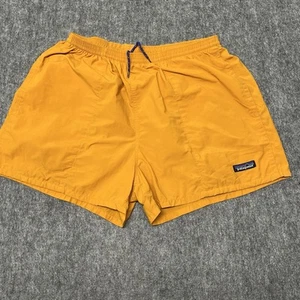 Pantalones Cortos Patagonia Baggies Sobre la Rodilla Para Hombres Grandes Amarillos Senderismo Natación Bolsillo Sin Forro - Imagen 1 de 11