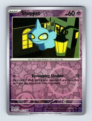 Shuppet SV01: Scarlet & Violet Base Set Common Reverse Holo 087/198 NM Pokemon - Image 1 of 2