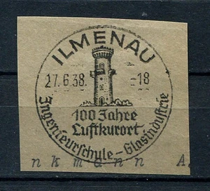 German Reich WW II : Fancy cancel from 1938 - Ilmenau - Picture 1 of 1