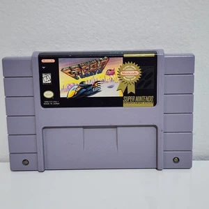 Vintage F-Zero Super Nintendo SNES Players Choice Game Racing Tested Authentic - Picture 1 of 4