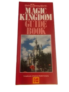 Disney World Magic Kingdom Brochure 1985 Souvenir Map Ephemera Kodak Guide Book - Picture 1 of 2