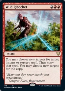 NM R - Wild Ricochet: Commander 2020 Commander Legends - Picture 1 of 1