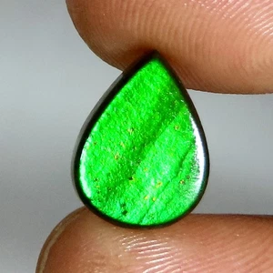 AMOLITA natural cabujón piedra preciosa suelta 4,00 Cts. (9 x 12 x 3 mm) forma pera - Imagen 1 de 7