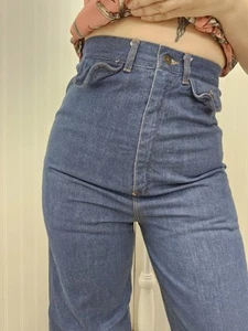 Vintage 70er Jahre High Waist Jeans Damen Medium - Bild 1 von 5