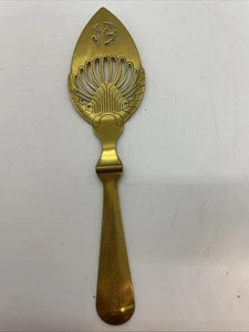 CUCHARA DE ABSENTA TOULOUSE LAUTREC, CHAPADA EN ORO  - Imagen 1 de 5