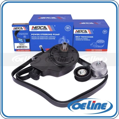 Bomba de direção hidráulica tensora de correia para 1996 Chevrolet C3500 GMC K2500 Suburban - Imagem 1 de 4