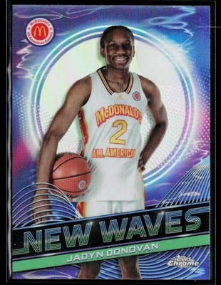 2023 Topps Chrome McDonald's All American #NW-15 Jadyn Donovan New Waves - Image 1 of 2