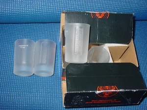 JAGERMEISTER SET DI 6 BICCHIERI DA TIRO GLASSATI 1 OZ DRINK BAR IN SCATOLA ALTEZZA 21/2" - Foto 1 di 3