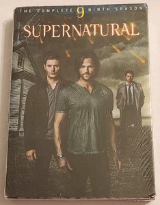 Supernatural: The Complete Ninth Season DVD 2014 Warner Bros (3000059727) Sealed - Foto 1 di 20