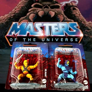 HE-MAN & SKELETOR Masters Of The Universe MOTU Mini Figuren. NEU! - Bild 1 von 4