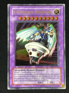 YUGIOH UFOROID FIGHTER CRV-EN034 1ST ULTIMATE LIGHT PLAY GERMAN DE034 - Picture 1 of 1