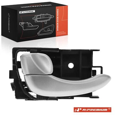 Manija de puerta interior plateada izquierda para Nissan Máxima 2002-2003 Infiniti I35 Foto 1 de 4
