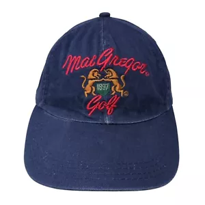 Gorra MacGregor Golf Slideback Azul Talla Única Correa de Cuero Ajustable - Imagen 1 de 8