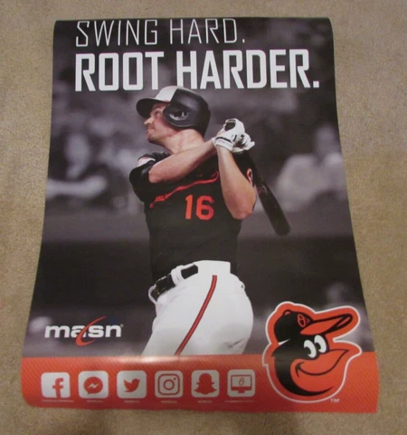 Trey Mancini Baltimore Orioles MASN Poster Houston Astros Chicago Cubs Cover