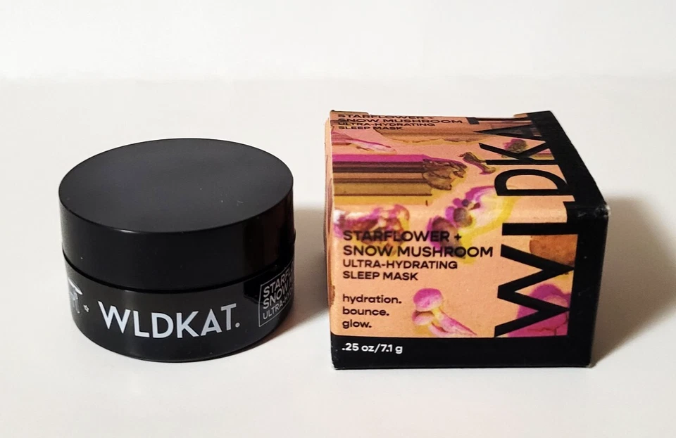 WLDKAT. Star Flower Snow Mushroom Ultra Hydrating Sleep Mask Hydration Glow NEW - Image 1 of 1