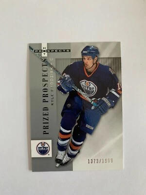 2005-06 Hot Prospects #127 Kyle Brodziak RC 1373/1999 - Edmonton Oilers - Image 1 of 2