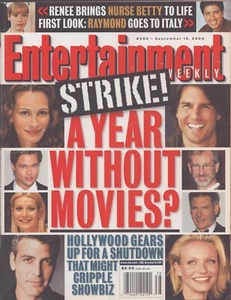 Entertainment Weekly - September 15, 2000 - Strike: A Year Without Movies - Imagen 1 de 2