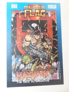 Black Flagg Dan Fraga Maximum Press 1994 Comic Book Promo Poster 16x24 - Picture 1 of 1
