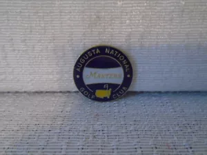 2018 Augusta National Masters Tournament Navy Flat Ball Marker Patrick Reed - Picture 1 of 1