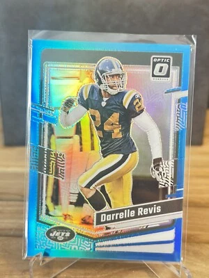 Darrelle Revis 2023 Optic Aqua Prizm New York Jets 160/299 B1P13 - Image 1 of 4