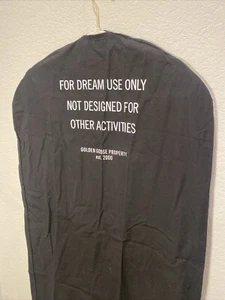 Gooden Goose Logo faltbarer Staubbeutel zur Kleideraufbewahrung in Schwarz 21x32 - Bild 1 von 6