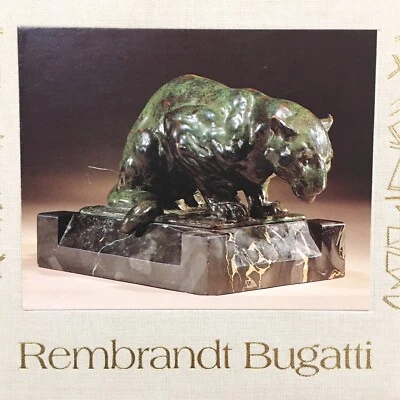 REMBRANDT BUGATTI Felines & Figures Sladmore Gallery Sculpture Exhibition Book - Image 1 of 4