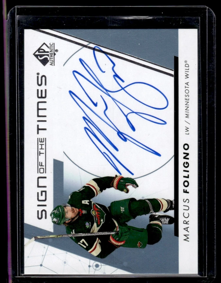 2022-23 A Marcus Foligno Auto Minnesota Wild #SOTT-MF - Image 1 of 2