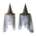 Glowing Halloween Witch Hat for Kids Adults Halloween Cosplay Costume Props