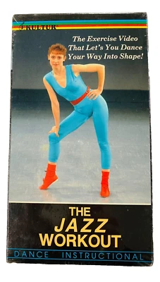 Retro Fitness VHS Jazz Workout Dance Instructional Ann Coombes 1988 NEW SEALED - Image 1 of 4