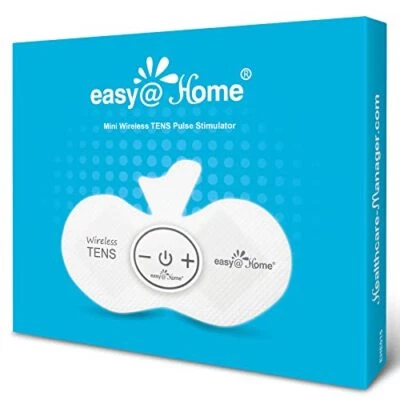 EASY@HOME Wireless TENS Machine for Pain Relief Rechargeable Compact TENS Unit