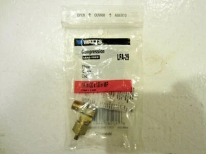 WATTS 1/4" OD Compression X 1/8" MIP Lead Free Elbow LFA-29 - Picture 1 of 1