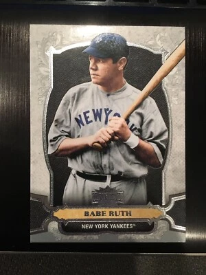 2014 Topps Triple Threads #3 Babe Ruth New York Yankees - Image 1 of 2