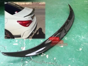 Carbon Fiber trunk spoiler for MERCEDES BENZ 13~18 W117 C117 CLA-class Sedan ◎ - Picture 1 of 2